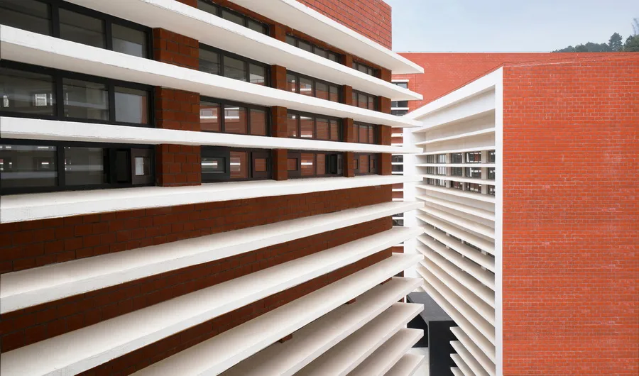 BIM Architecture | Qiannan Mountain Fire and Emergency Rescue Training Center/West Line Studio