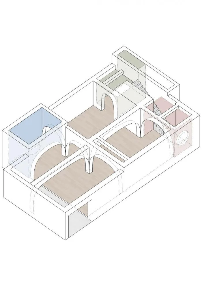 BIM Architecture | Fitness Female Blogger's Private Studio/Ocean Xiaoyan Design Studio