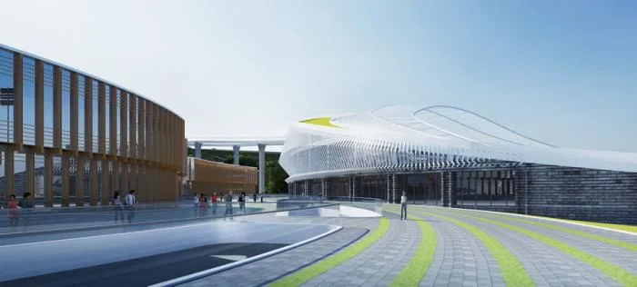 BIM Architecture | Tengchong International Baseball Park, Yunnan Province/Shenzhen Zhonghai Century Architectural Design Co., Ltd