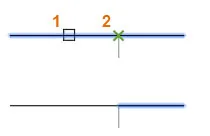 AutoCAD2021 Break at Point feature