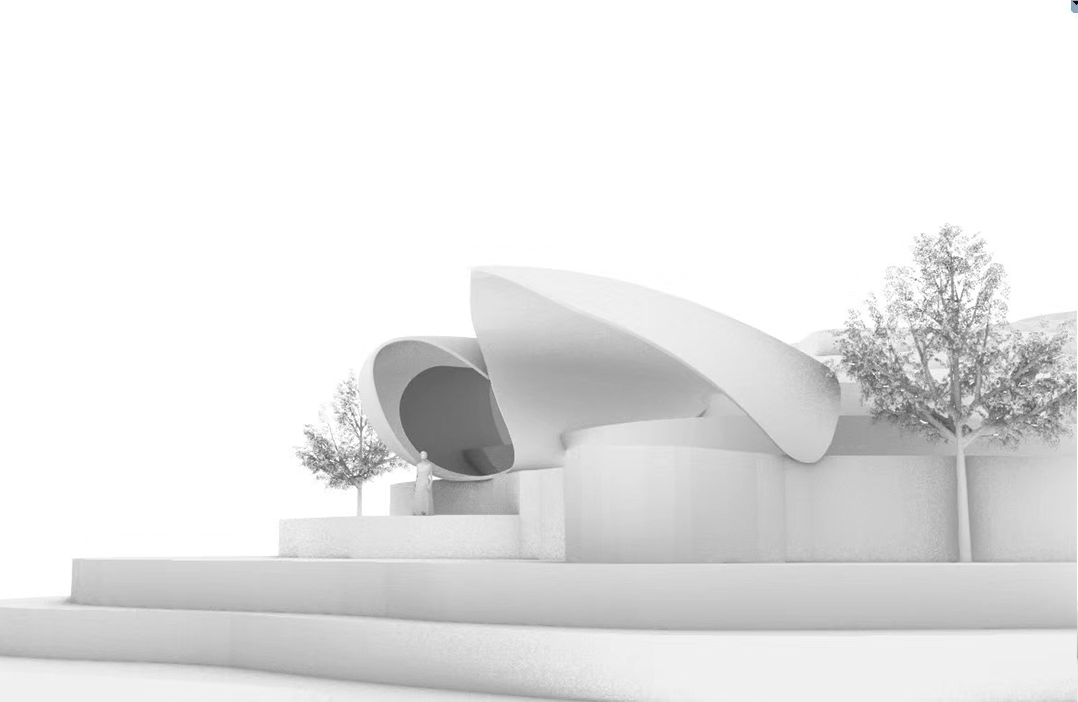 BIM Building | Cloud Sea Relics: Mount Taishan Jiunv Peak Pool and Supporting Facilities/gad · line+studio