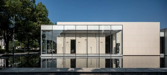 BIM Architecture | Three courtyard under ten large camphor trees: Future City Exhibition Hall/Meng Fanhao - ad · line+studio