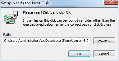 BIM Q&A | What is the reason for this issue during Lumion 6.0 installation? Changing the path again is not possible ..