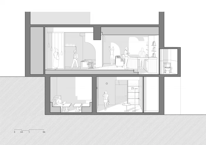 BIM Architecture | Whisper Bar, Shanghai/Low rise Architecture