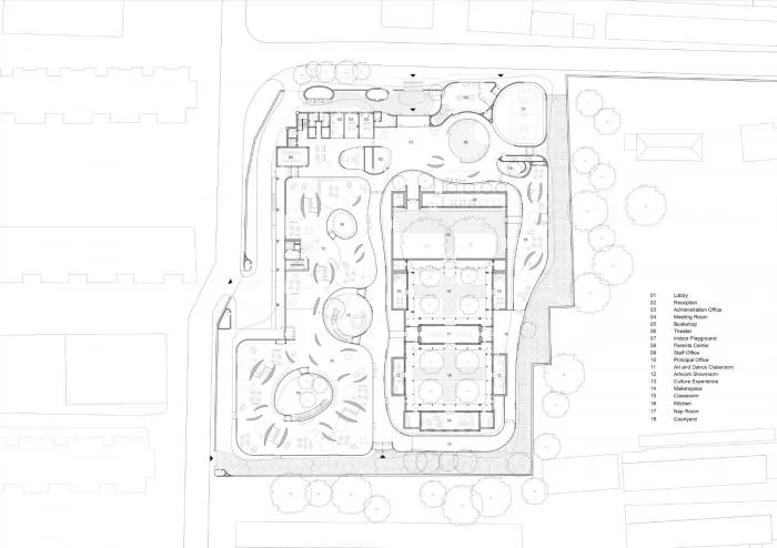BIM Architecture | MAD New Work: Beijing Lecheng Siheyuan Kindergarten, Holding Old Beijing in Your Hands