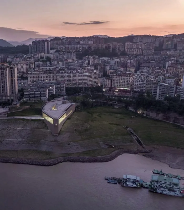 BIM Architecture | Chongqing Yunyang Binjiang Greenway Tourist Service Center/Dashe Architectural Design Firm