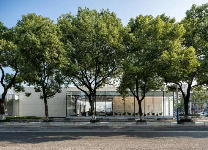 BIM Architecture | Three courtyard under ten large camphor trees: Future City Exhibition Hall/Meng Fanhao - ad · line+studio