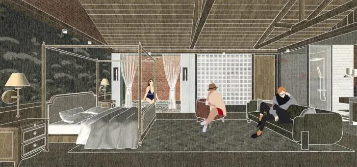 BIM Architecture | Factory Warehouse Enclosure - Beijing Suburban Factory and Homestay Renovation/CCDI Smart Design
