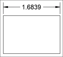 AutoCAD2021 Rectangle for scale reference
