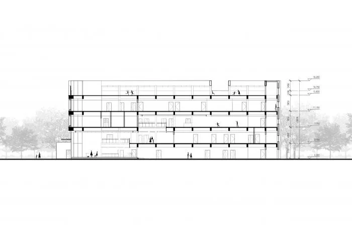 BIM Architecture | Shenzhen Bao'an District Hangcheng Community Health Service Center/Shenzhen Zhonghai Century Architectural Design Co., Ltd