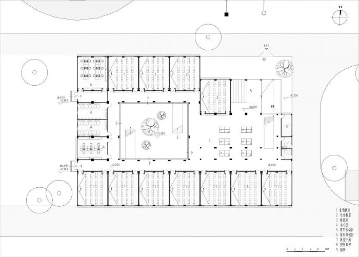 BIM Architecture | Shenzhen Luohu Cuiyuan Middle School Dongxiao Campus Tengnuo School/Shenzhen University Hechuan Architecture Studio