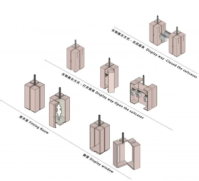 BIM Architecture | Versatile Space in Order - J1M5 Buying Shop/Wanshe Design