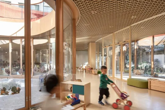 BIM Architecture | MAD New Work: Beijing Lecheng Siheyuan Kindergarten, Holding Old Beijing in Your Hands