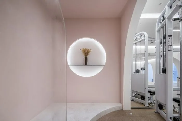 BIM Architecture | Fitness Female Blogger's Private Studio/Ocean Xiaoyan Design Studio