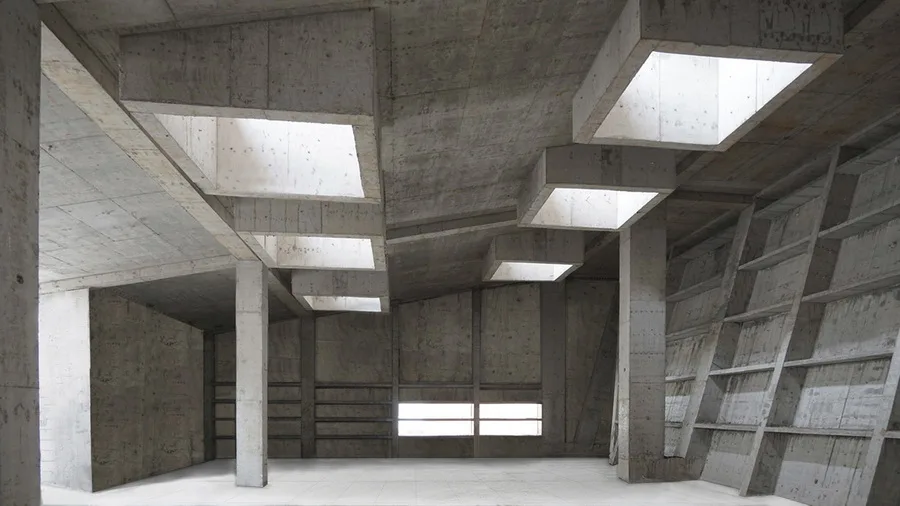 BIM Architecture | Qiannan Mountain Fire and Emergency Rescue Training Center/West Line Studio