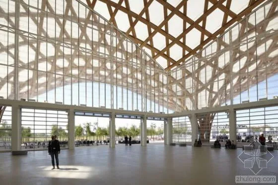 BIM Q&A | How to use Rhino/GH/SU to model the woven roof of Sakamoto's Mes Pompidou Art Center?