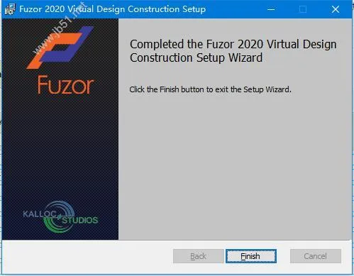 Fuzor installation step 4
