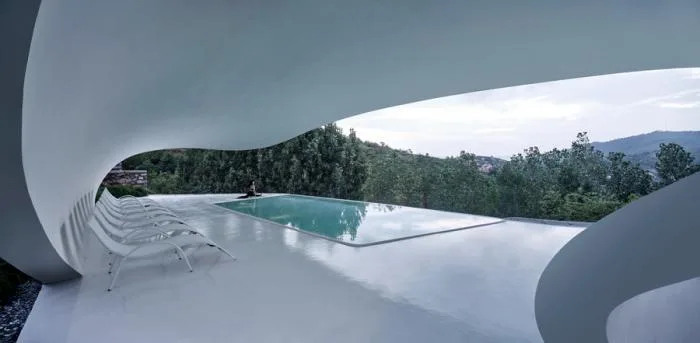 BIM Building | Cloud Sea Relics: Mount Taishan Jiunv Peak Pool and Supporting Facilities/gad · line+studio