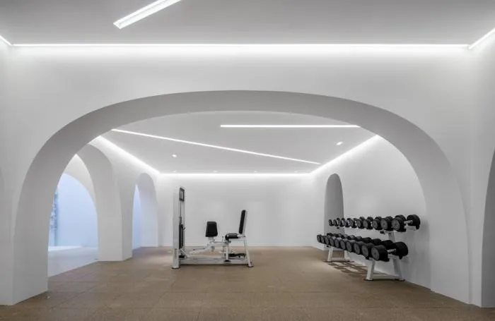 BIM Architecture | Fitness Female Blogger's Private Studio/Ocean Xiaoyan Design Studio
