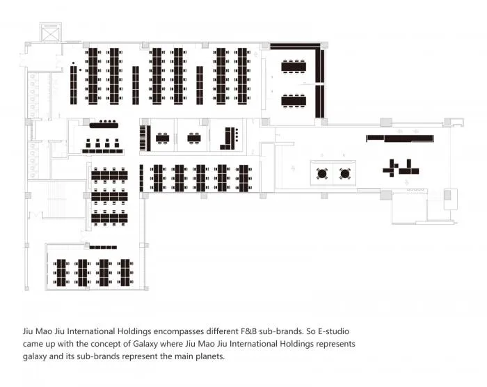 BIM Architecture | Jiumao Jiu Group Office/E Studio Design