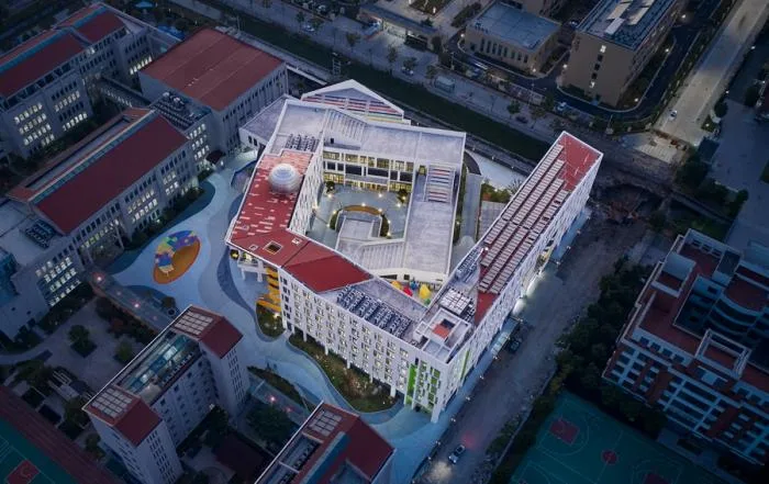 BIM Architecture | Yueqing Yuying Boarding School Primary School Phase II Project/China Academy of Art Landscape Architecture Design and Research Institute