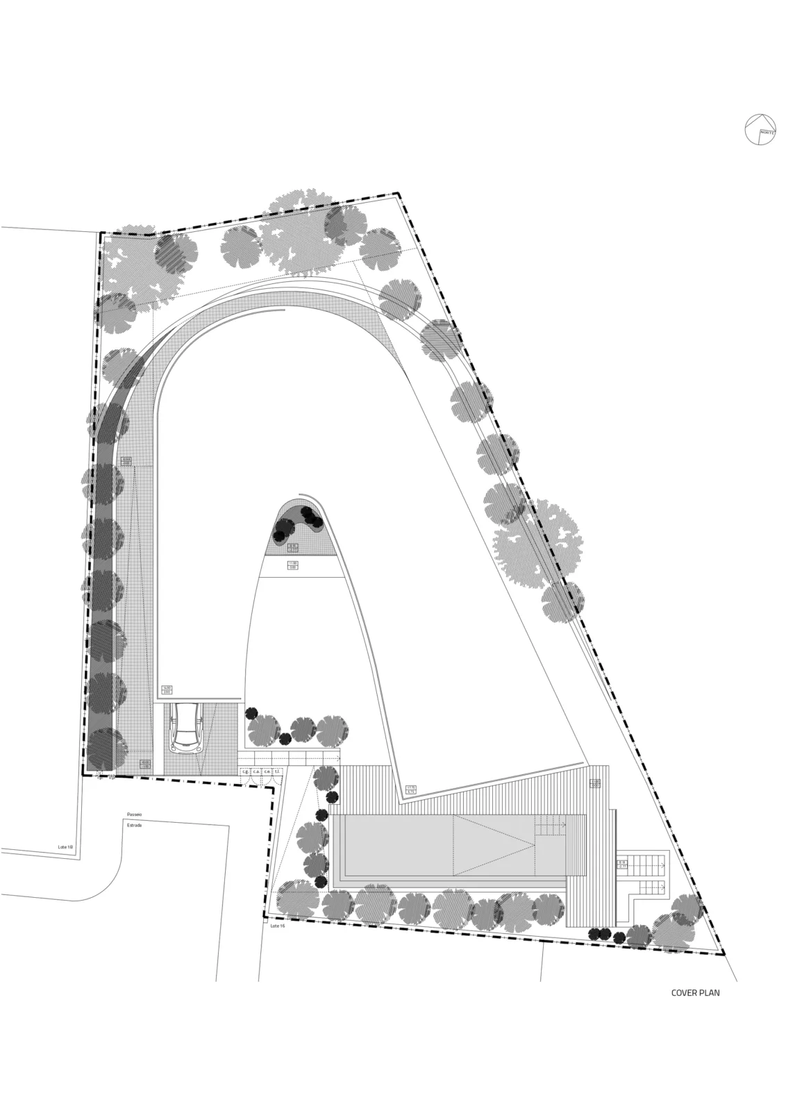 BIM Architecture | Dorfler Residential in Portugal, Bold and Elegant Curves/Vitor Vilhena Arquitectura