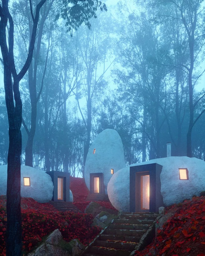 BIM Architecture | Strange Concept - "Stone Tomb" Hut/Davit and Mary Jilavyan