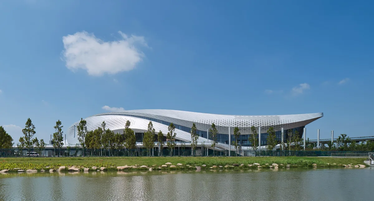 BIM Architecture | Ningbo Olympic Sports Center: Color Aesthetics of Sports Space/CCDI Smart Design