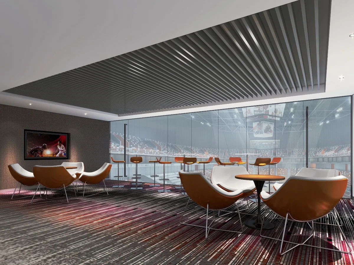 BIM Architecture | Ningbo Olympic Sports Center: Color Aesthetics of Sports Space/CCDI Smart Design