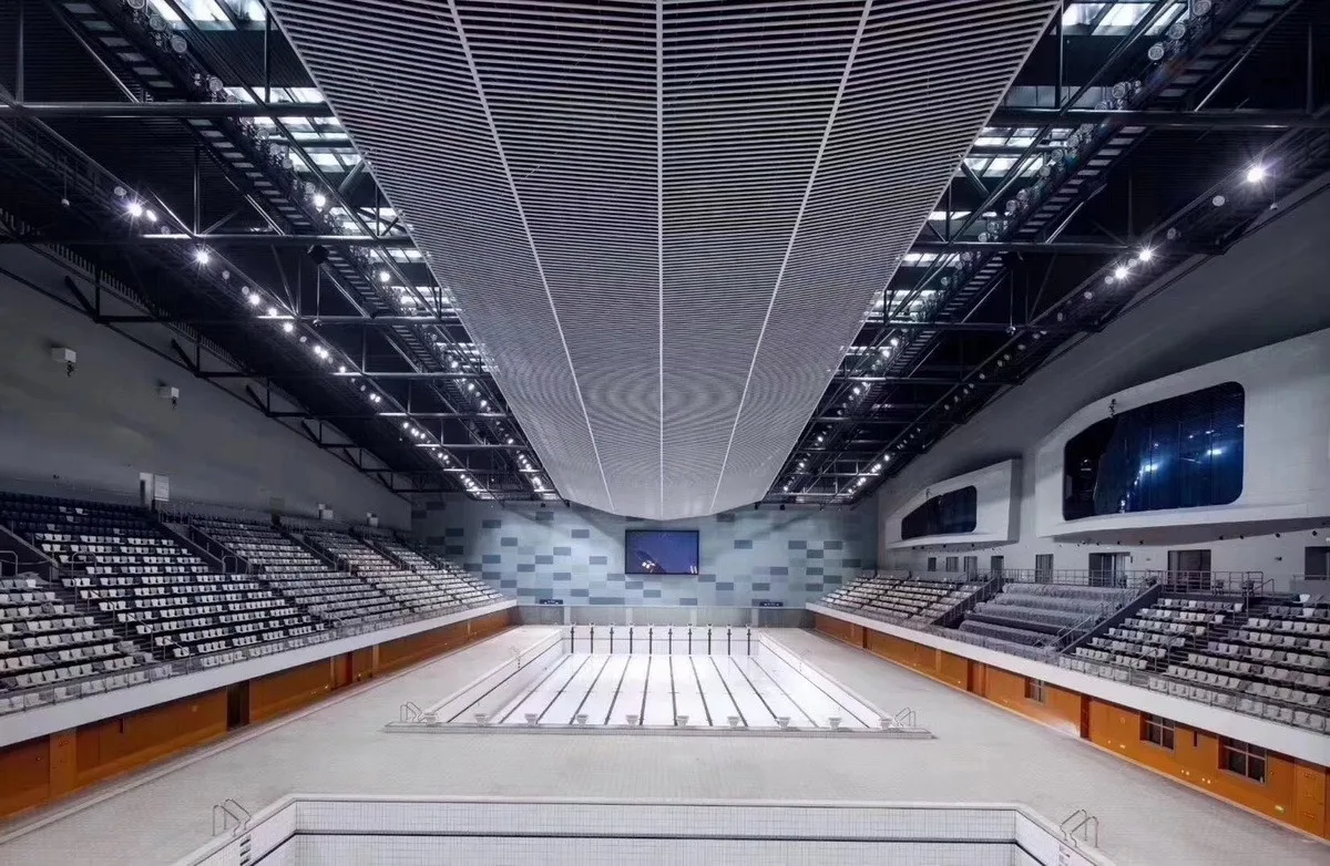BIM Architecture | Ningbo Olympic Sports Center: Color Aesthetics of Sports Space/CCDI Smart Design