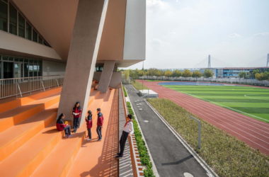 BIM Architecture for East China Normal University Qiantan Campus and Ice Factory Tianqiantan Kindergarten by Zhizheng and Dazheng Studios-BIM WORLD