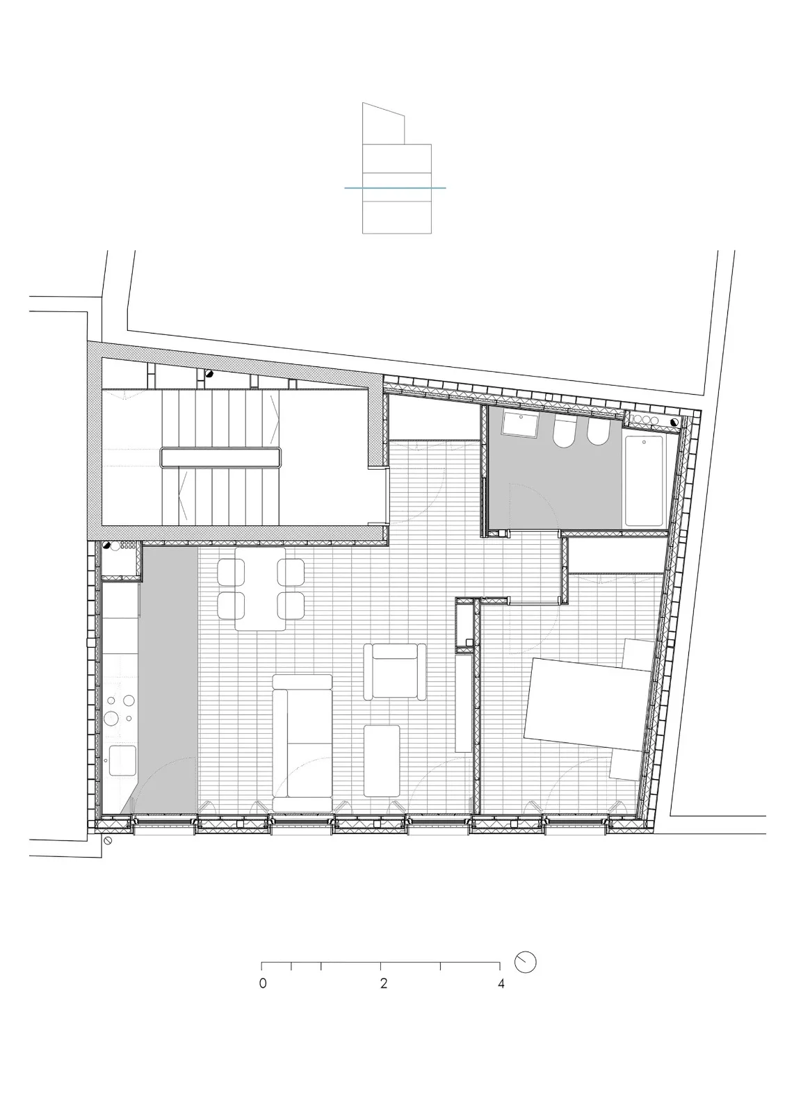 BIM Architecture | Low Energy Rental Apartment in the Dreams of Working People | Public Residence Vilar 5