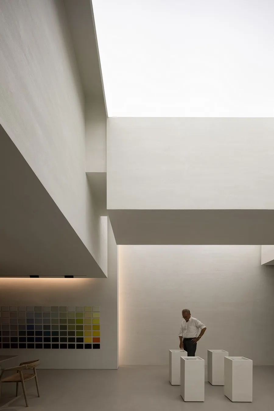 BIM Architecture | ANBONG HOME Art Coatings Exhibition Hall/Aike Architectural Design