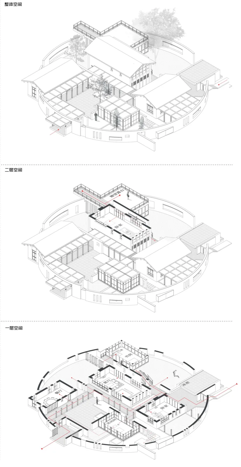 BIM Architecture | Rice Fields, Under Trees, Jiaoyuan/Chongqing Yueji Architectural Design Firm