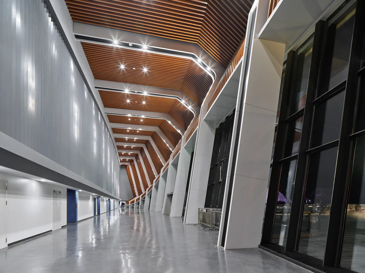BIM Architecture | Ningbo Olympic Sports Center: Color Aesthetics of Sports Space/CCDI Smart Design