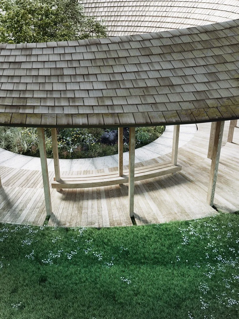 BIM Architecture | Sanderumgaard Garden Pavilion, a blend of Nordic antiquity and Japanese Zen style/Squaone