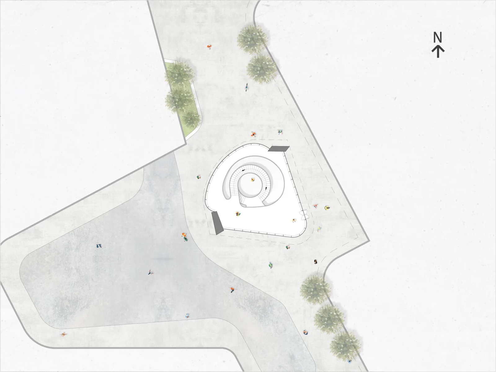 BIM Architecture | Shanghai Hongqiao's First Contemporary Art Museum: A 'Wing' Emerging from the Square Urban Texture / San Yi Design