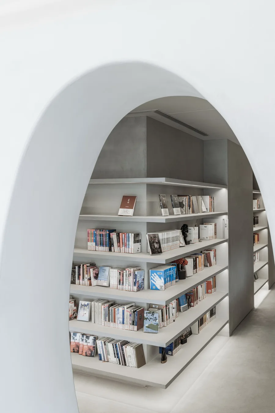BIM Architecture | Chaoche Bookstore - An Abstract Port City/Wutopia Lab