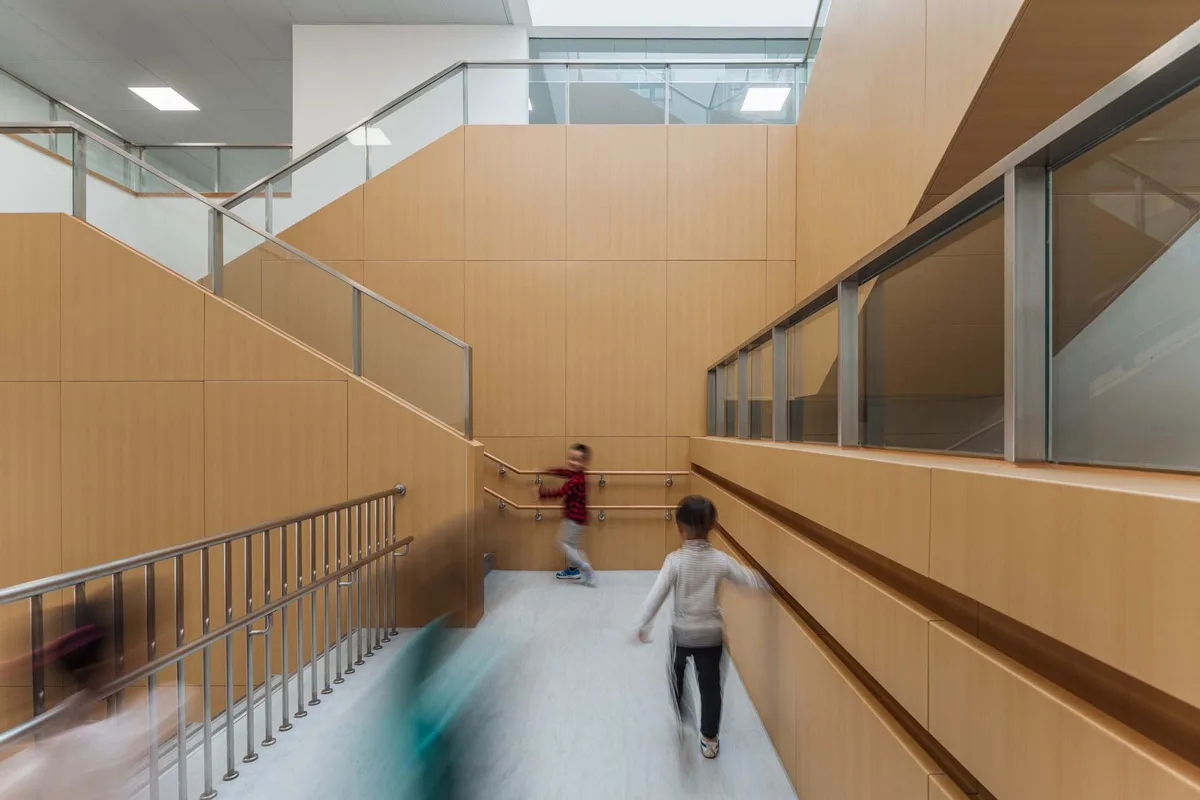 BIM Architecture | East China Normal University Second Affiliated Middle School Qiantan School and Ice Factory Tianqiantan Kindergarten/Zhizheng Architecture Studio+Dazheng Architecture Firm