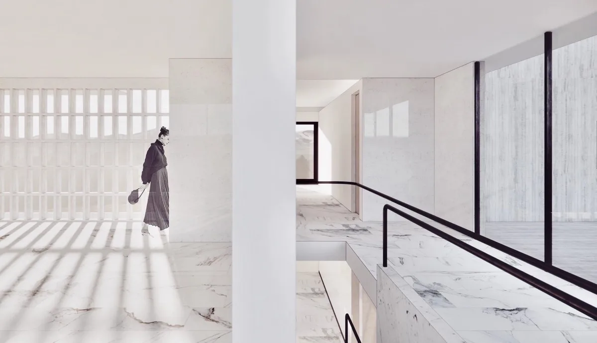 BIM Architecture | Fujian Longyan B&A; B MIX Private Residential Mixed Use Residential Design Record/Shanghai Lei Space and Architectural Design Studio