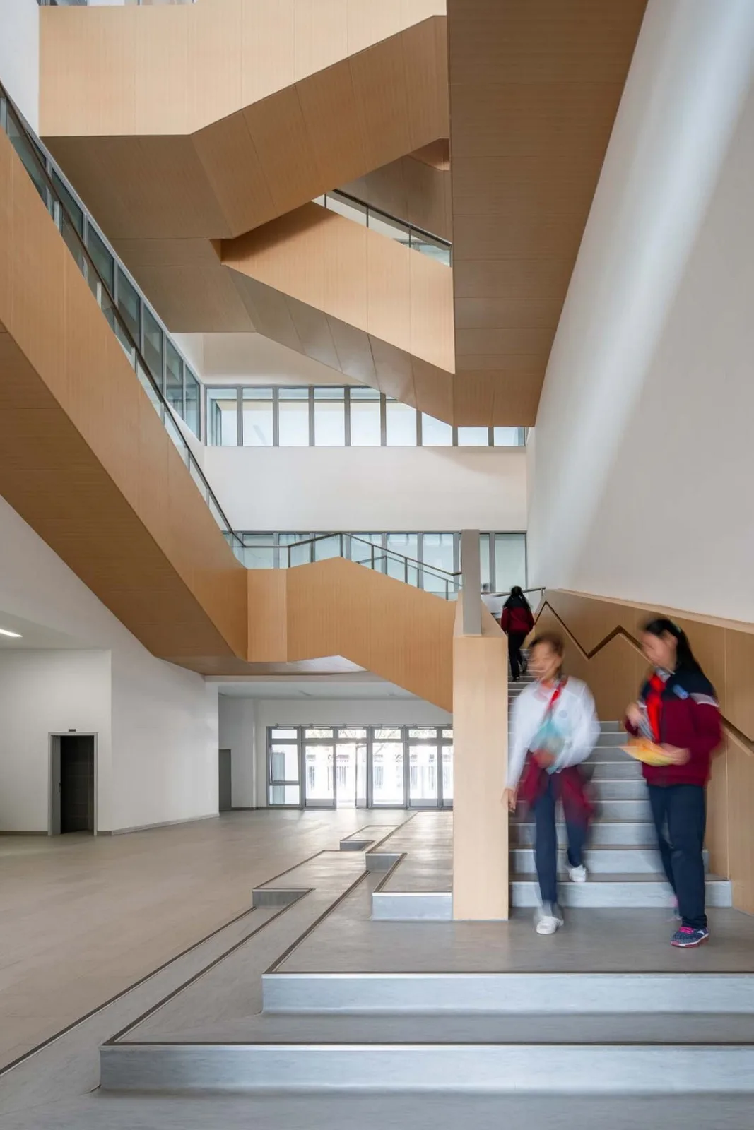 BIM Architecture | East China Normal University Second Affiliated Middle School Qiantan School and Ice Factory Tianqiantan Kindergarten/Zhizheng Architecture Studio+Dazheng Architecture Firm