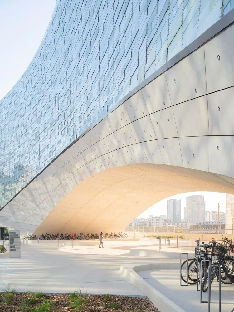 BIM Architecture | Norwegian firm Sn ø hetta moves snow like buildings to Paris | Paris headquarters of Le Monde