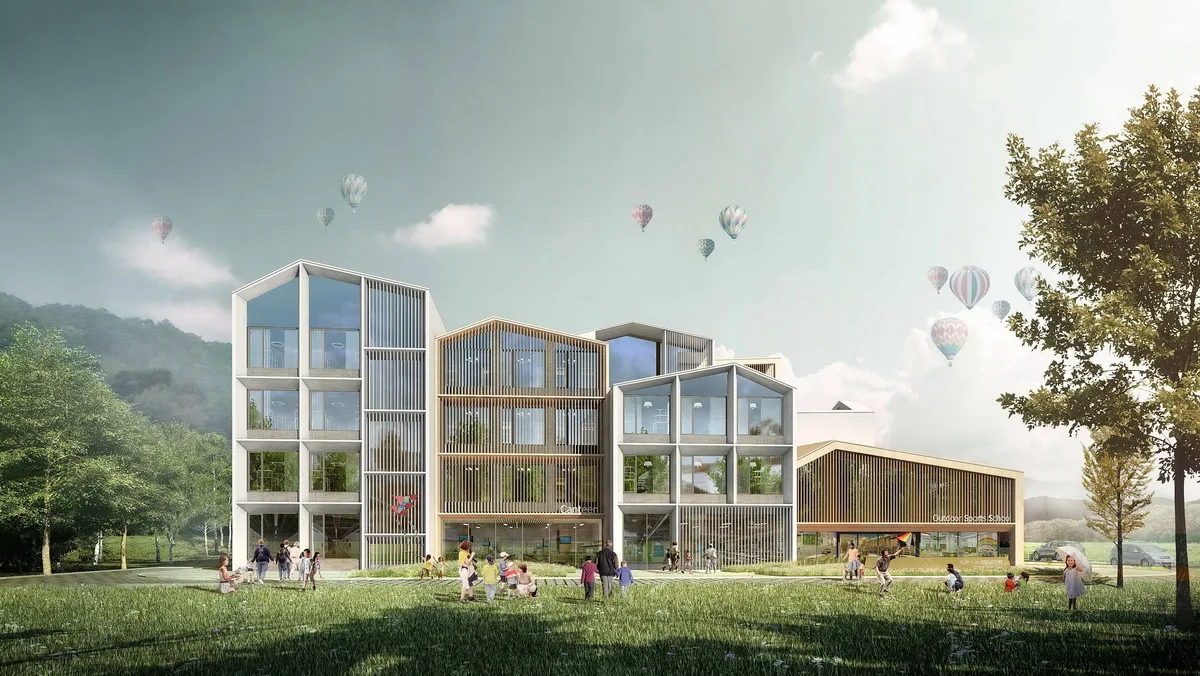 BIM Architecture | Hangzhou Lin'an Fengzhigu Outdoor Nature School/GWP Architects