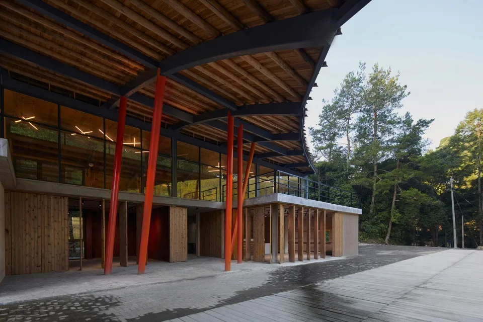 BIM Architecture | Dutuan Village Public Service Center, Fujian/Sanwen Architecture