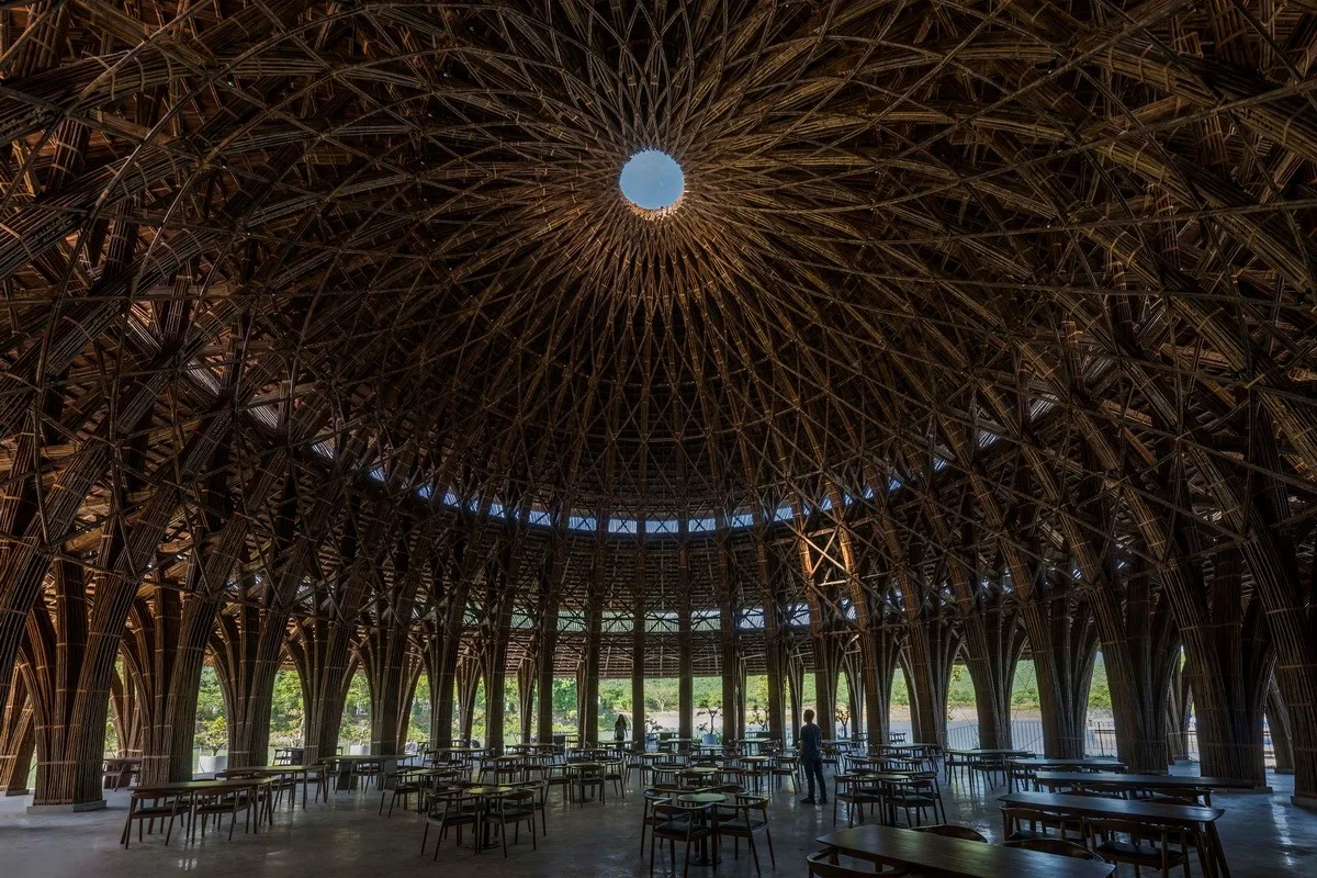 BIM Architecture | Vedana Restaurant, Modular Bamboo Architecture/Wu Zhongyi Architectural Firm