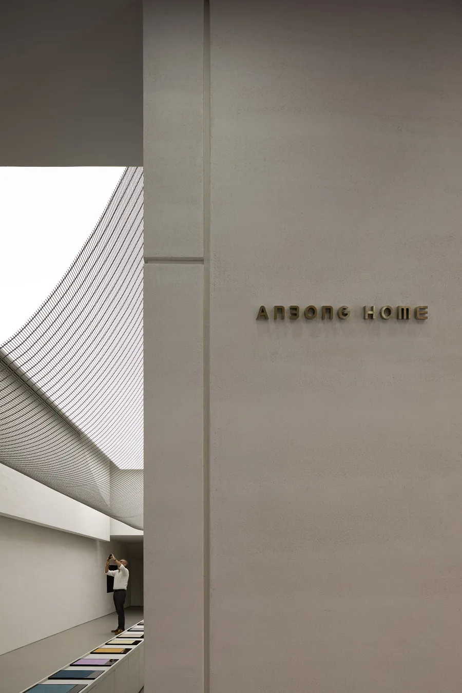 BIM Architecture | ANBONG HOME Art Coatings Exhibition Hall/Aike Architectural Design