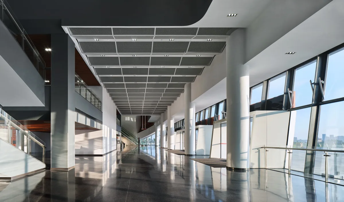 BIM Architecture | Ningbo Olympic Sports Center: Color Aesthetics of Sports Space/CCDI Smart Design