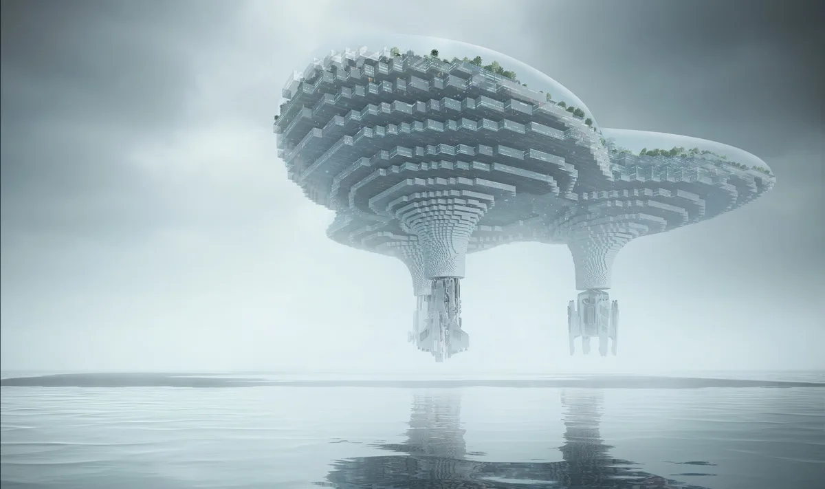 BIM Architecture | Crystal Space City/Liu Haowei × LEGO