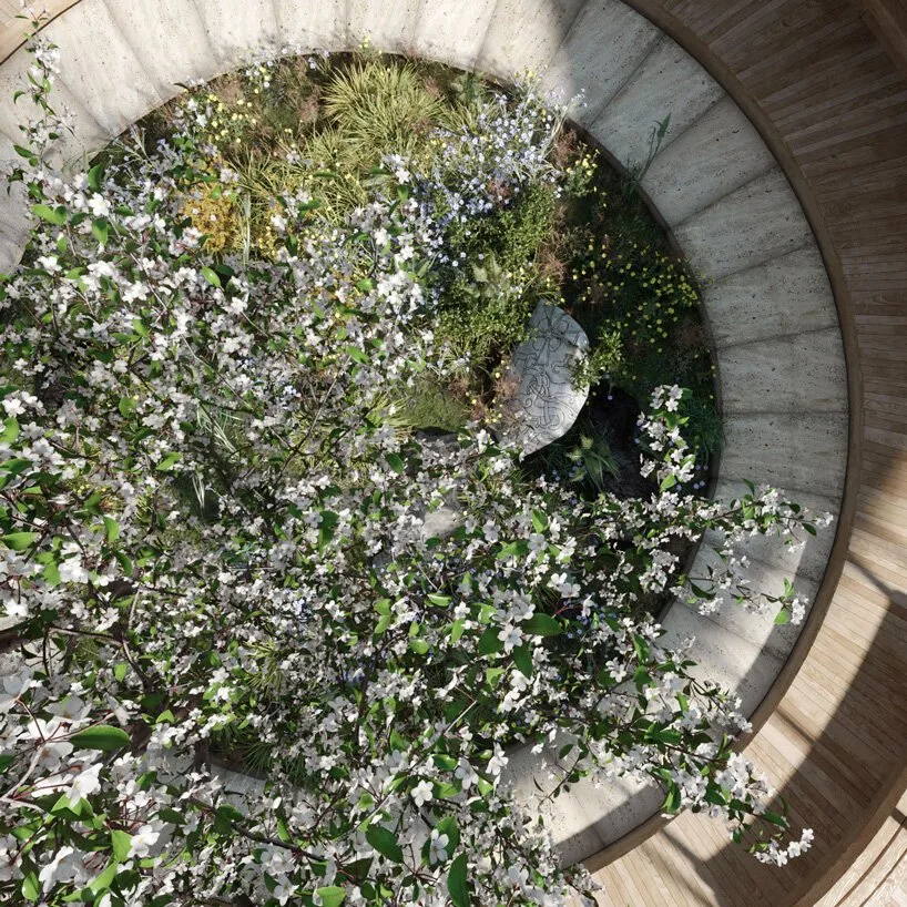 BIM Architecture | Sanderumgaard Garden Pavilion, a blend of Nordic antiquity and Japanese Zen style/Squaone