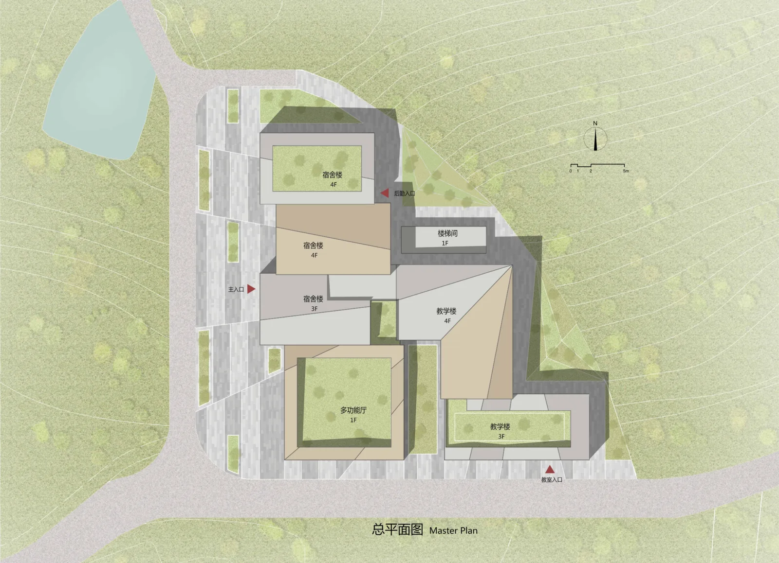 BIM Architecture | Hangzhou Lin'an Fengzhigu Outdoor Nature School/GWP Architects